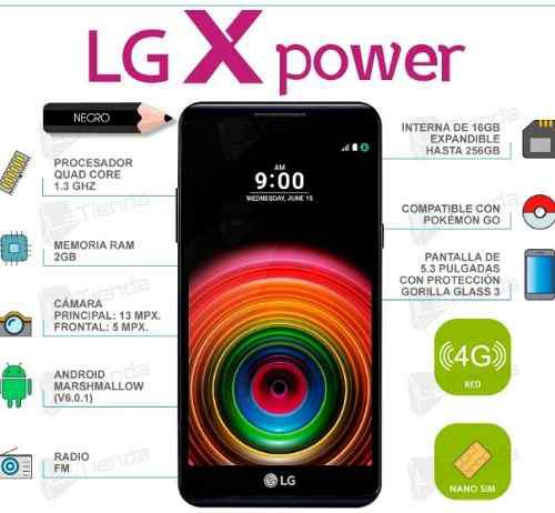 Lg X Power Nuevo De Caja Con 1 Mes De Garantia