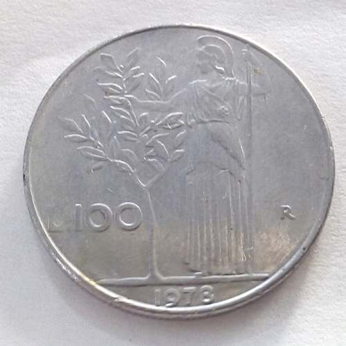 Moneda De Italia L100