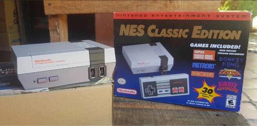 Nintendo Nes Classic Edition Con 30 Juegos Incluidos Y Full