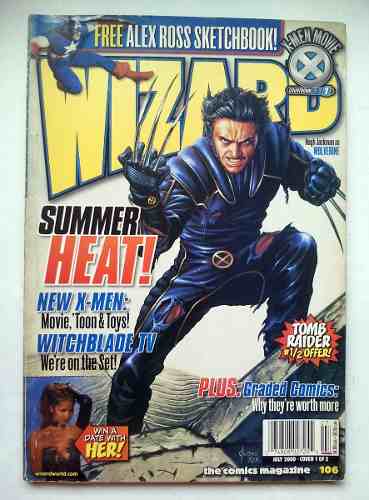 Revista Wizard En Ingles X-men Movie Wolverine Comics
