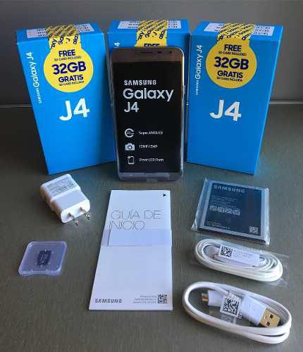 Samsung J4 2ram+16gb+5.5hd+3000mah+lte+quad Core!!140v