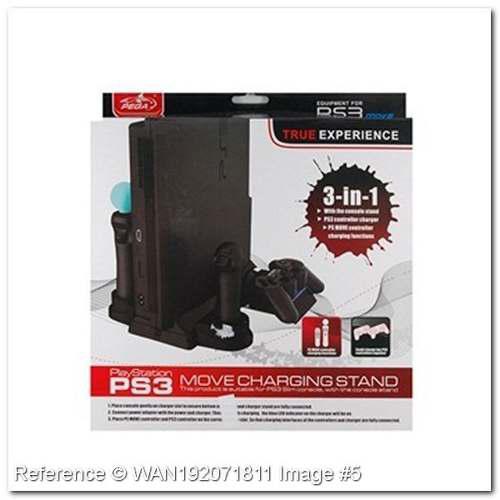 Stand Y Base De Carga Para Ps3 En 1 Marca Pega Estacion Carg