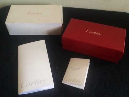 Caja Estuche Lentes Cartier Original