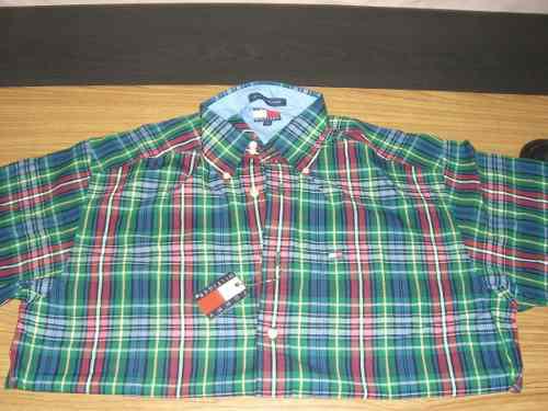 Camisa Tommy Hilfiger Manga Corta Original