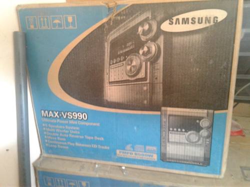 Equipo De Música Estéreo Samsung Max- Vs990