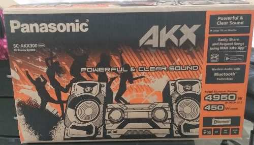 Equipo De Sonido Panasonic Sc Akx300