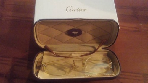 Lentes (montura) Cartier Original Modelo Venecia Clásico.