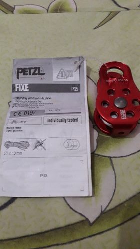 Polea Fixe Petzl Nueva