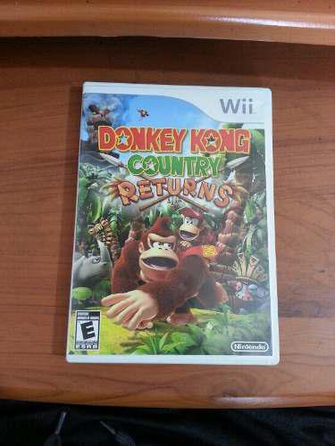 Se Vende Juego De Wii (donkey Kong Country Returns)