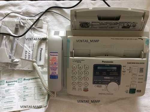 Telefono, Fax Y Contestadora, Panasonic Kx-fp85