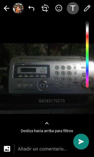 Vendo Fax Panasonic Sin El Telefono. Mod Kx- Fg2451.