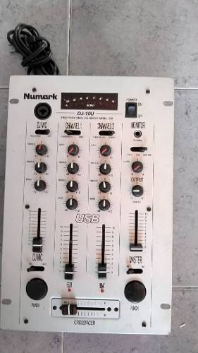 Mezclador Mixer Numark Dj-10u