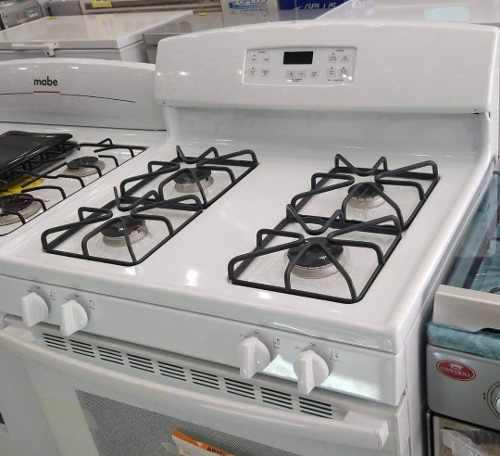 Cocina 4 Hornillas 30 Pulgadas Blanca General Electric
