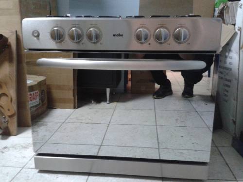 Cocina Mabe A Gas 5 Hornillas Con Horno - Usado #