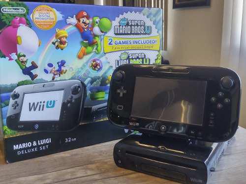 Consola Nintendo Wii U + 9 Juegos + Accesorios