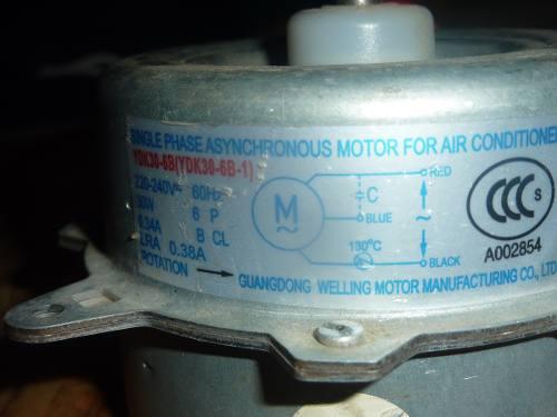 Motor Ventilador Aire Acondicionado