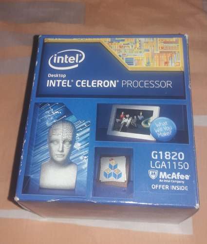 Procesador Intel Celeron G ghz