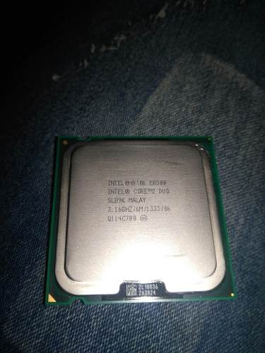 Procesador Intel Core2duo Socket ghz mhz 6mb