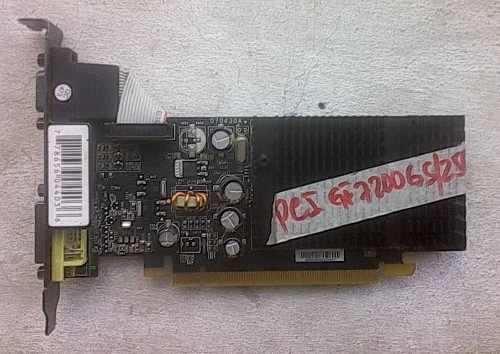 Tarjeta De Video Geforce Gs 7200 256 A 512 Turbo Cache