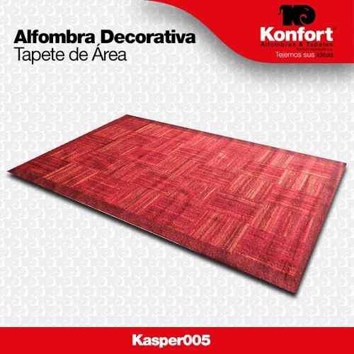 Alfombra Tapete Decorativo Konfort Mod Kasper005