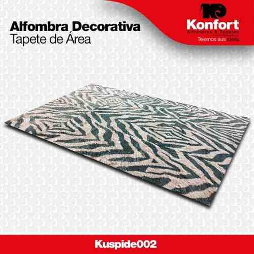 Alfombra Tapete Decorativo Konfort Mod Kuspide002