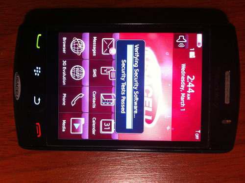 Blackberry Storm 9550 No Funciona El Tactil Repuesto Tarjeta