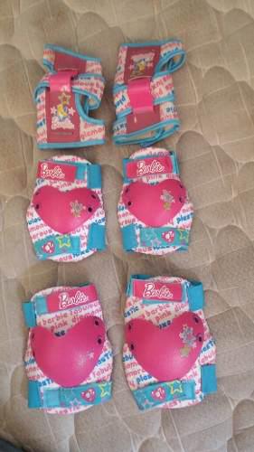Kid Codera Rodillera Muñequera Barbie Usada