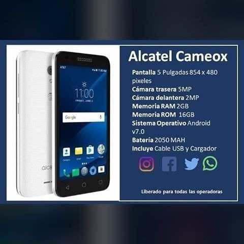 Telefono Alcatel Cameox 4g Nuevo