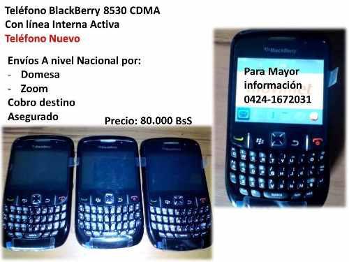Telefono Blackberry 8530 (curve) Cdma Nuevo