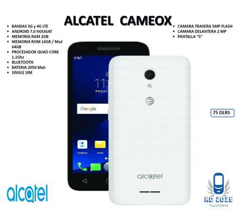 Telefono Celular Alcatel Cameox At&t Liberado Android