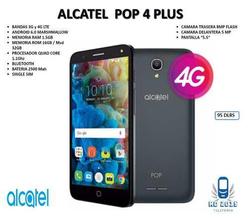 Telefono Celular Alcatel Pop 4 Plus 1,5gb/16gb Android