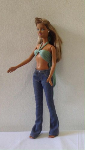 Barbie Pies Reales Usada Original Mattel (7)