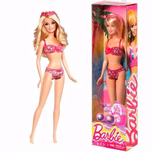 Barbie Playera Original Mattel Nueva*