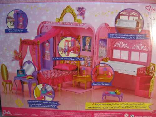 Casa De Barbie Escuela De Princesas + Barbie Y Ken