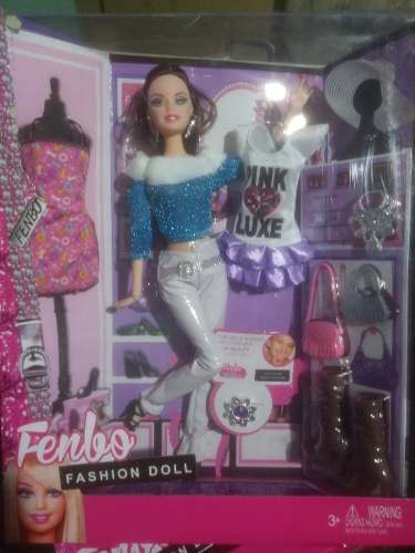 Muñeca Barbie Fashion Doll Fenbo Con Accesorios (6 Drum)
