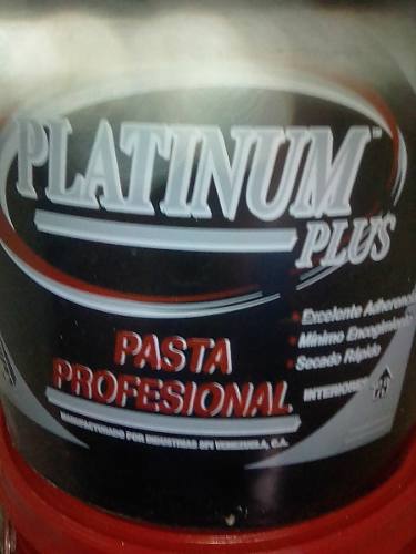 Pasta Profesional De Cuatro Galones Platinium