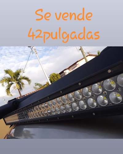Barra Led 42pulg Americana Rustico Iluminacion Camioneta