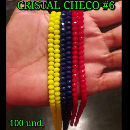 Cristal Checo De Vidrio Mate #6