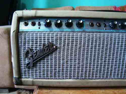 Fender Super Six Reverb 100w Cabezal Amplificador Guitar Baj