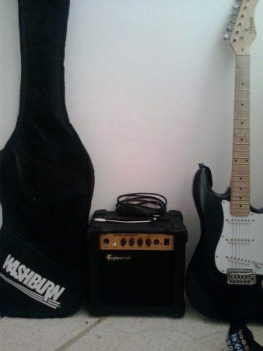Guitarra Electrica D'andre Con Amplicador