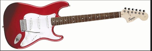Guitarra Fender Squier Stratocaster Con Forro Y Tremolo