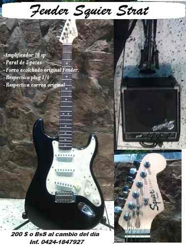 Guitarra Fender+amplif+paral+forro