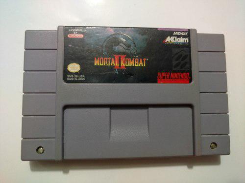 Mortal Kombat 2 Juego De Super Nintendo Snes