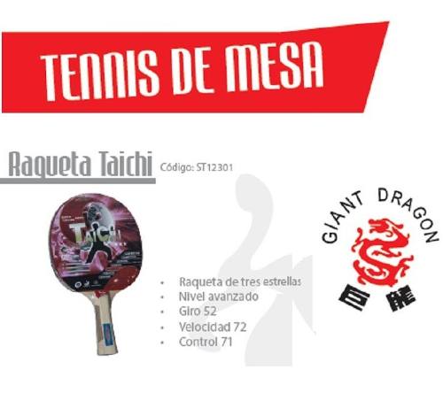 Raqueta Tenis De Mesa Giant Dragon / Ping Pong 3 Estrellas