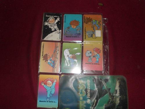 Targetas Tlfs Colecciones Cantv 6+1 Unidades Museo L Niños