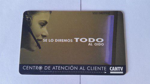 Tarjetas Cantv Serie Se Lo Diremos Todo Al Oido