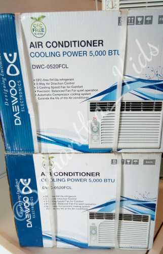 Aire Acondicionado De Ventana Daewoo  Btu Nuevos!