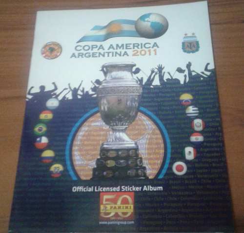 Album Vacio Copa America Argentina 