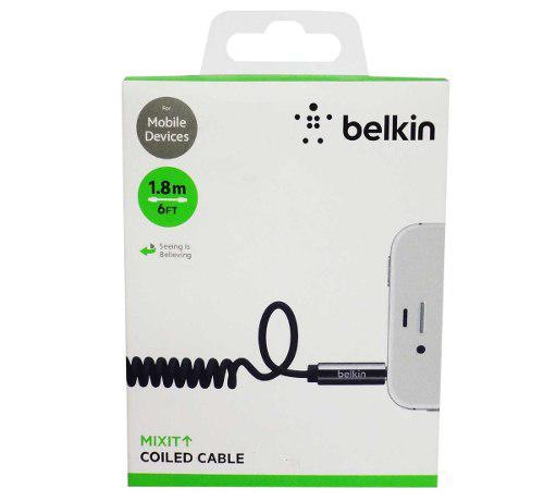Cable Auxiliar De Audio Plug 6ft Belkin