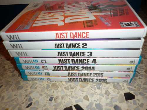 Colección Just Dance Wii Y Wii U Juegos Originales Nintendo